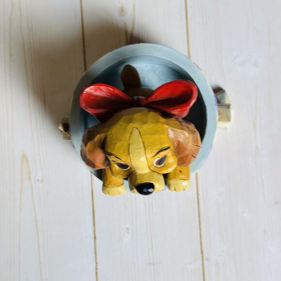 Jim Shore 2007 Walt Disney Traditions Lady And The Tramp Lovely Lady Enesco Dog - Picture 5 of 9